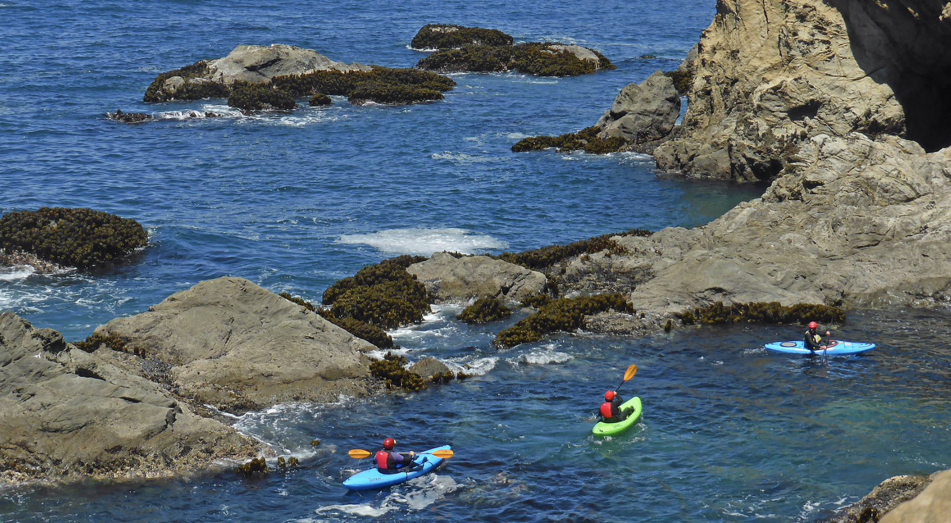 Ocean Kayaking - San Luis Obispo/Mendocino