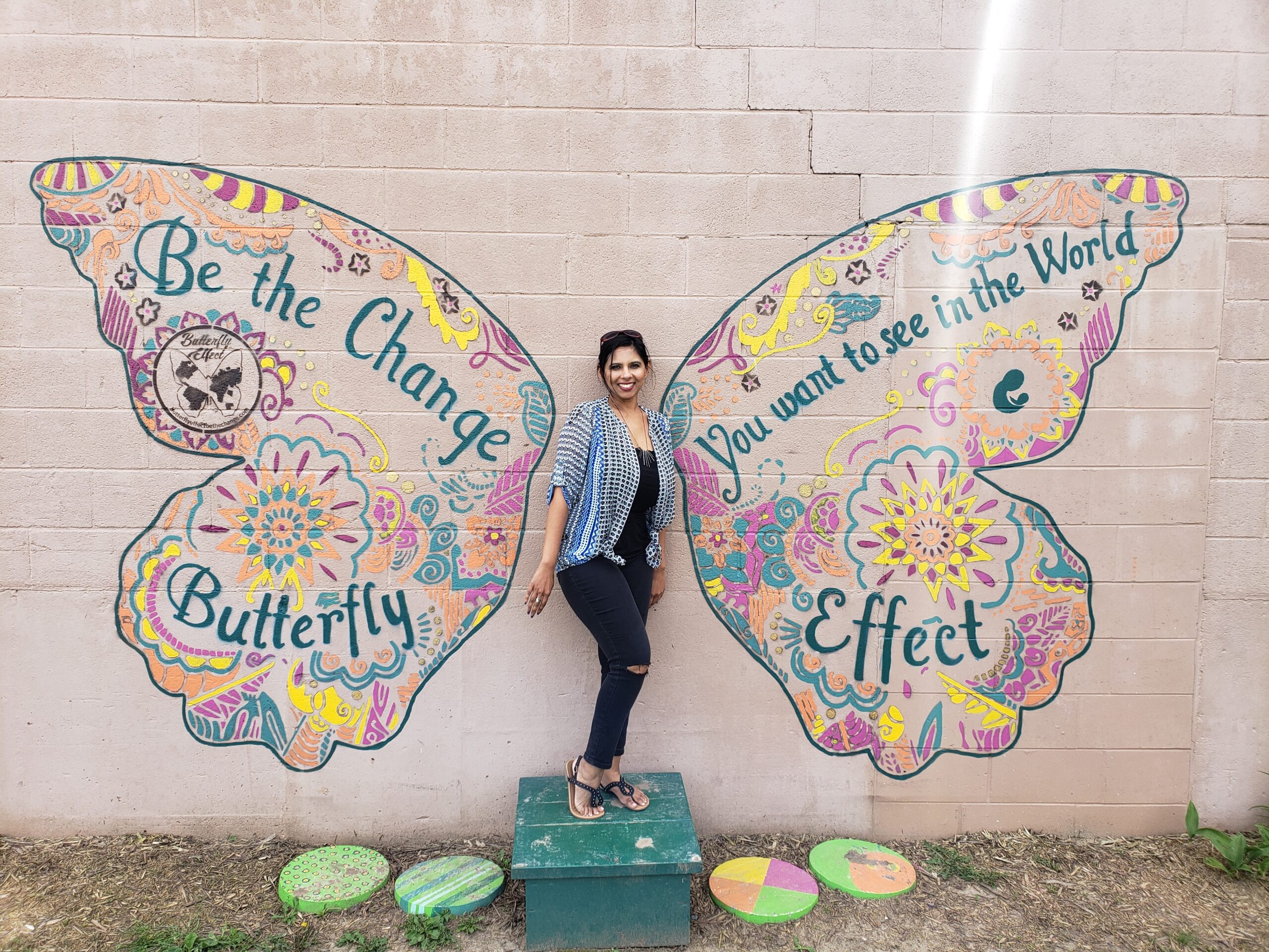 Butterfly Mural