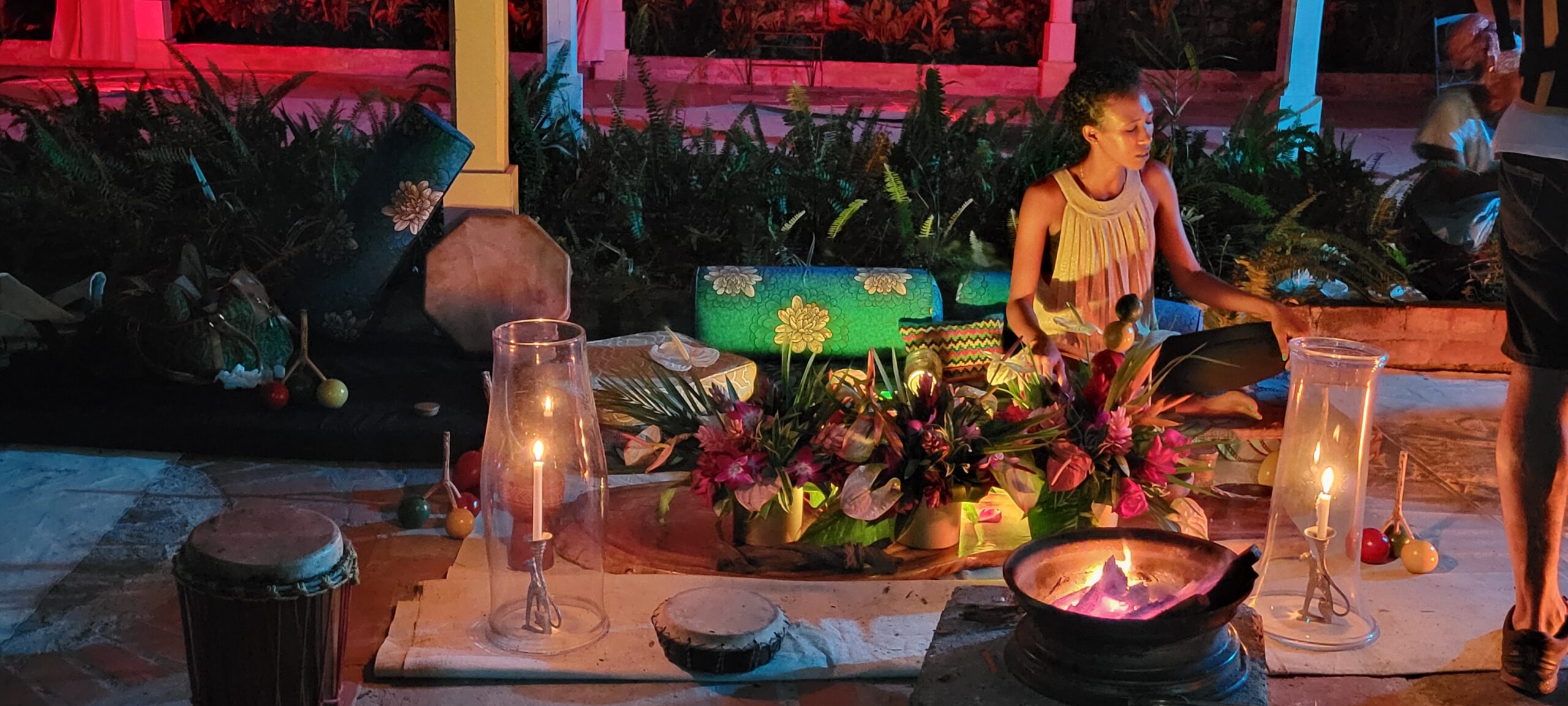 Psilocybin ceremony