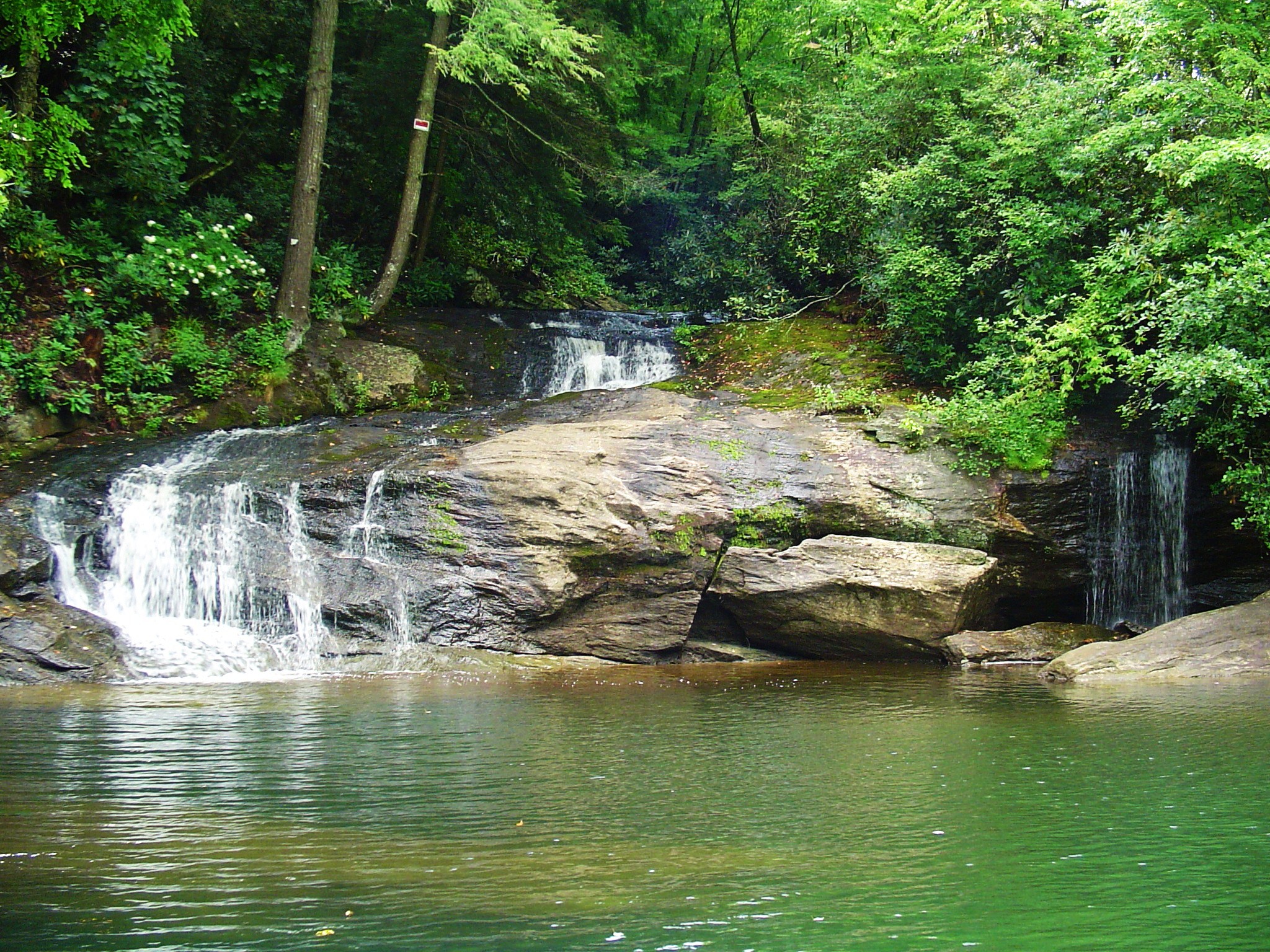 Hurricane Falls in Highlands, NC
