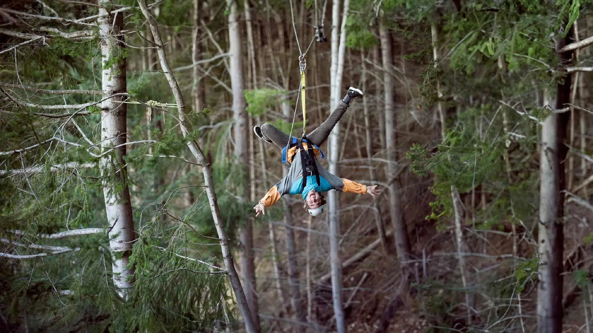 Ziplining