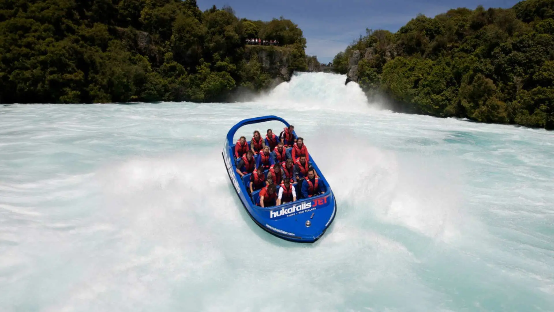 Jet Boating Huka Falls