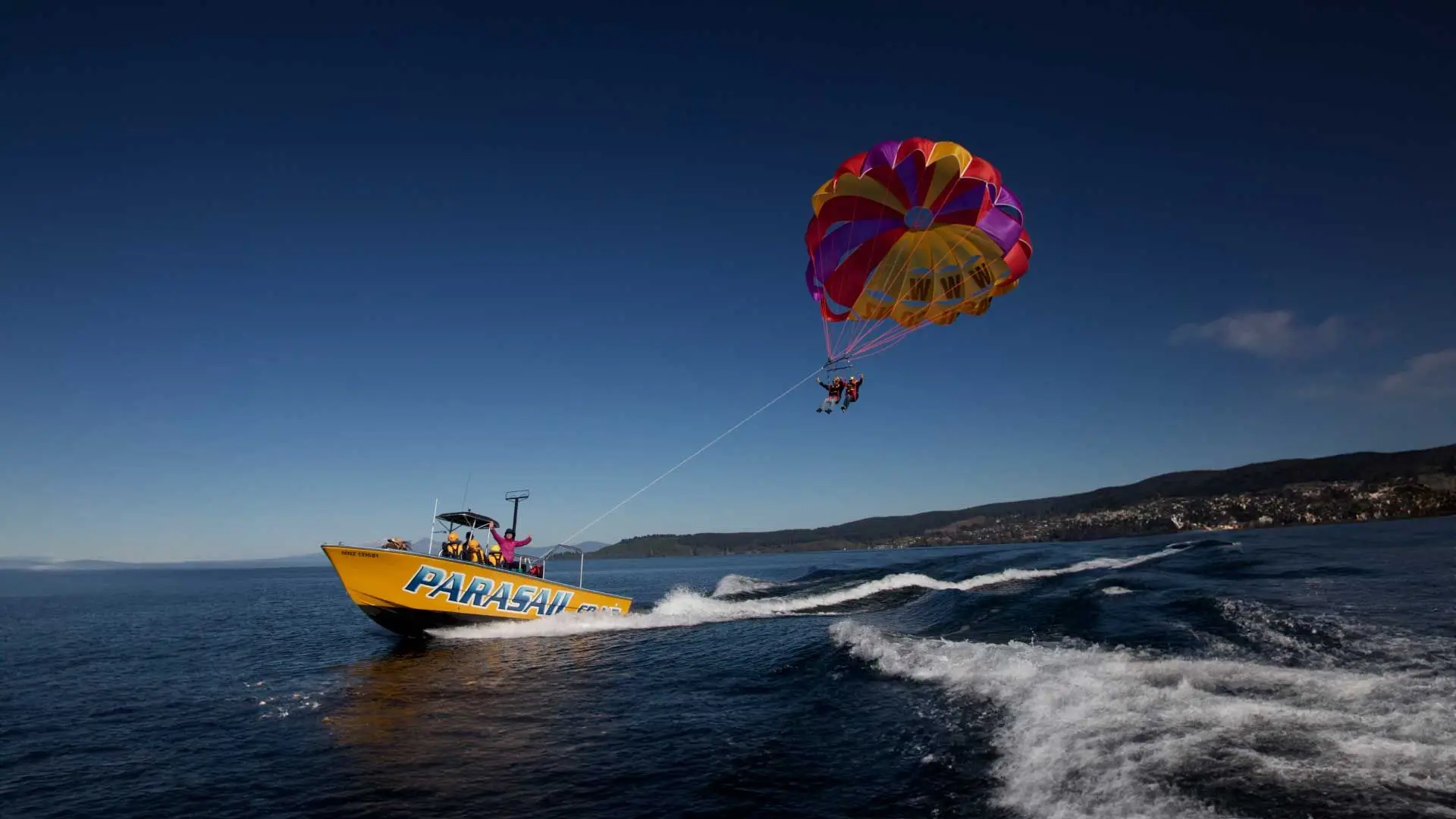 Parasailing Taupo